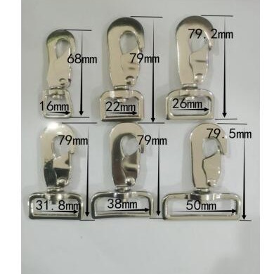 我司专业生产优质锌合金各种宠物钩 箱包钩,镀镍 镀铬，电泳黑