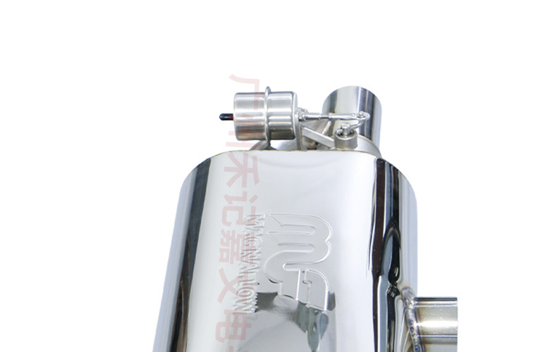 Car Exhaust Pipe Modification with Remote Control Exhaust Valve for Universal Variable Sports Car Sound, Creating a Loud Street Sound