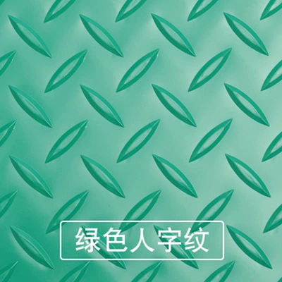 Avtomobil döşəmə paspasları skin mat car general car - green-herringbone-pattern-pvc-thickness-13mm-06-meters-wide-1-meter-long