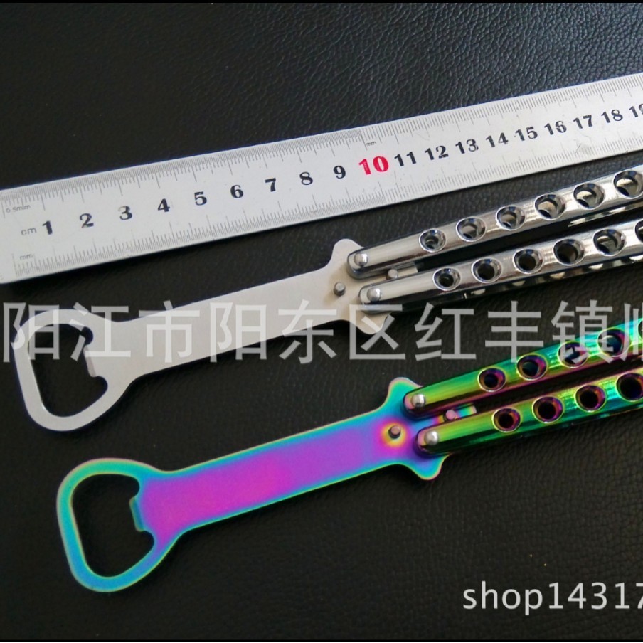 新款外贸蝴蝶开瓶器  不开刃甩刀工具  生产厂家直接供应接订单