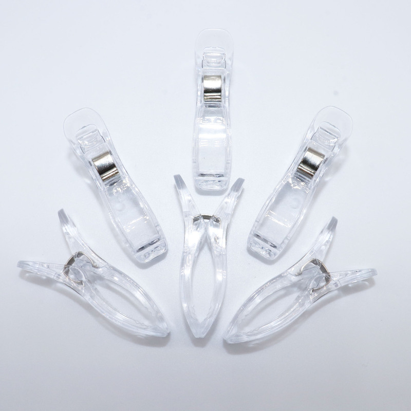 Curtain Clips Amazon Cross-Border Sewing Positioning Clips Plastic Edge Wrapping Clips Axe Clips Small Plastic Clips