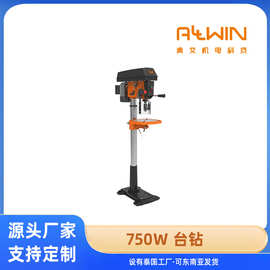 加工定制750W大功率重型打孔机无级调速台钻小型钻床CE认证