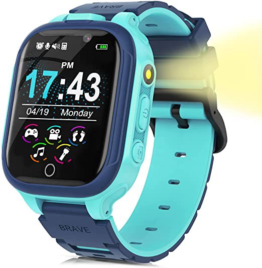 Nuevo juego de música transfronteriza reloj inteligente de los niños con 14 juegos de reloj inteligente para niños en stock S23