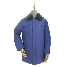 23备勤大衣内胆可拆卸中长防寒服冬季加厚防寒备勤棉服大衣批发