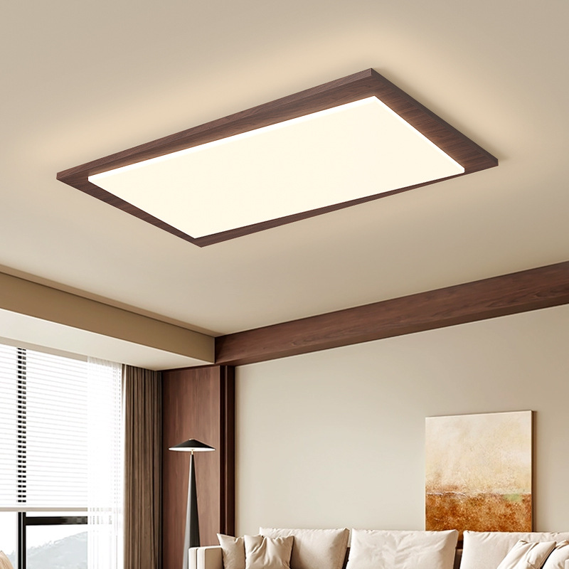 Luz principal de sala de estar retro de espectro completo, luces de techo de estilo antiguo, nuevo paquete de lámparas de dormitorio chino, 2025 nuevo