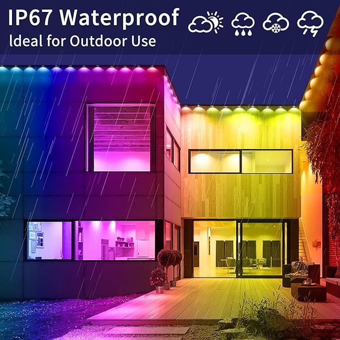 アマゾン爆金2.4G SUPLIFE.WIFI幻彩RGB W軒灯ip 67幻彩軒灯|undefined