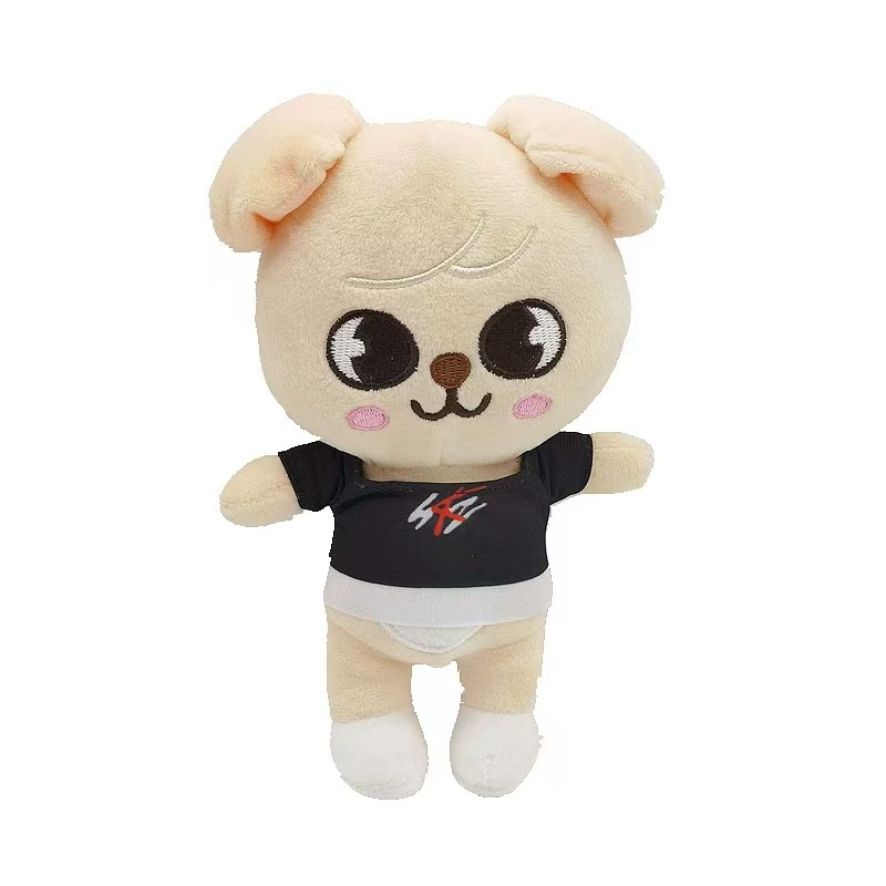 Мягкая игрушка SKZOO Leeknow Hyunjin, 20 см, персонажи животных, разные дизайны
