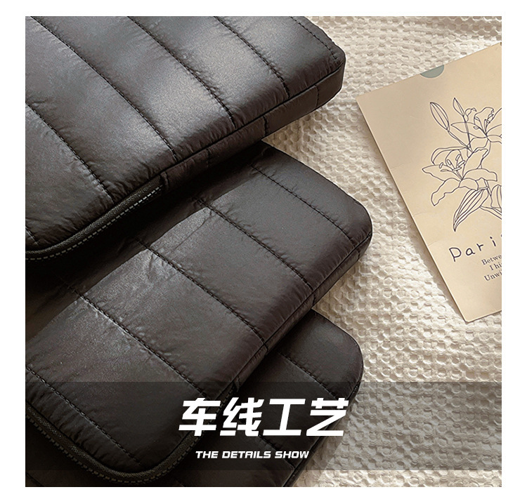 Title 3, Simple Stitching Splicing Laptop Tablet Case. P...