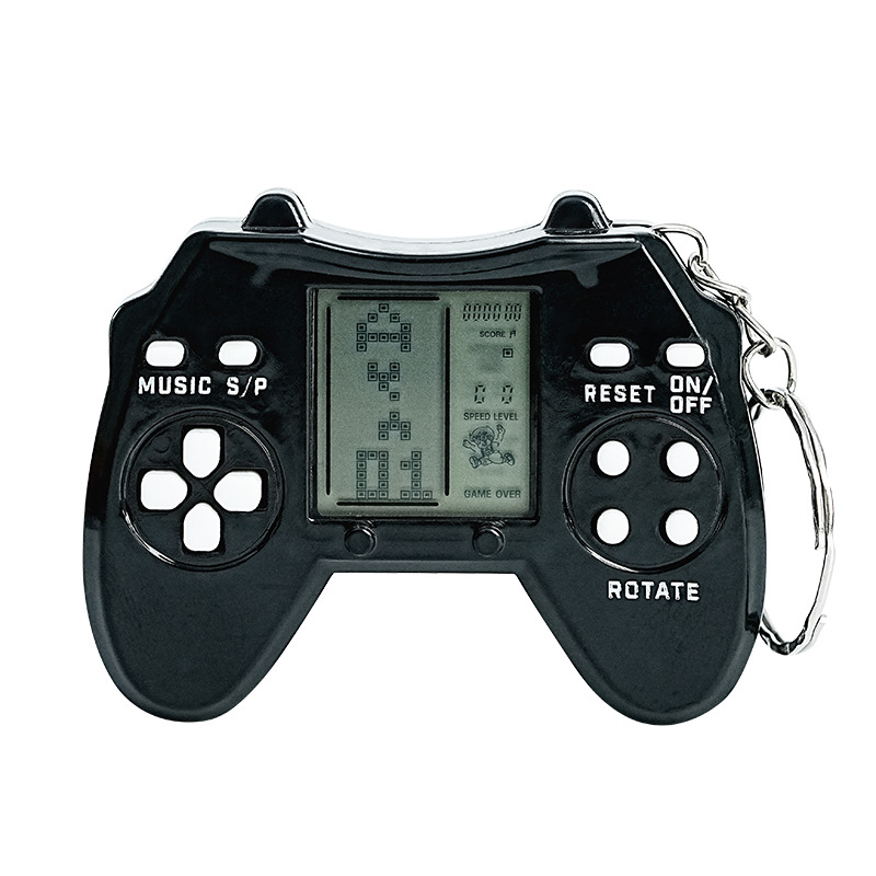 ハンドヘルドゲームロシアの古典的なおもちゃレトロなゲーム機のキーホルダー