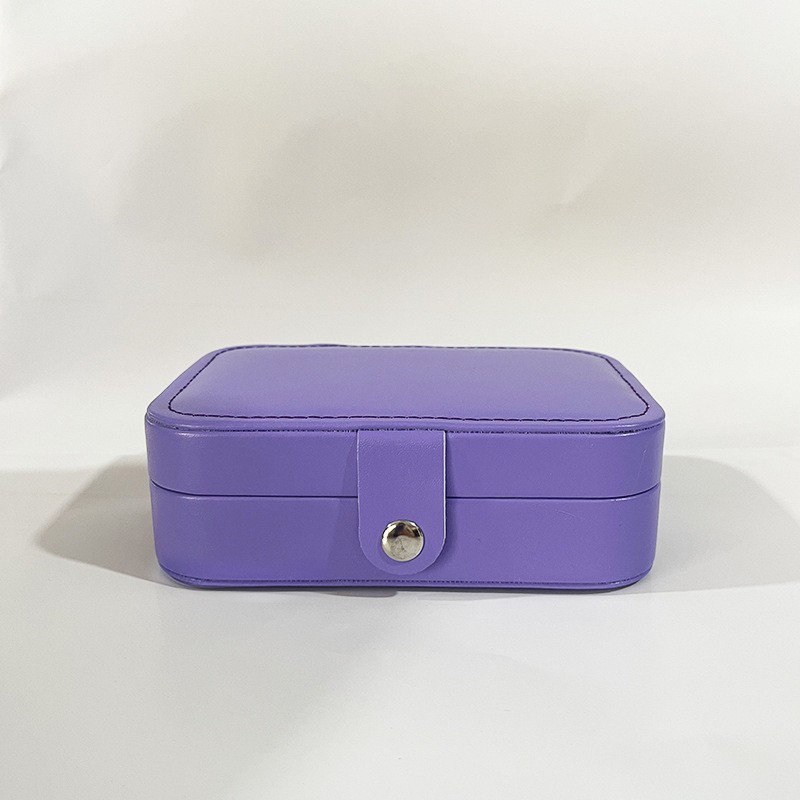 Caja Organizadora de Joyas Antioxidante para Viaje de Cuero PU