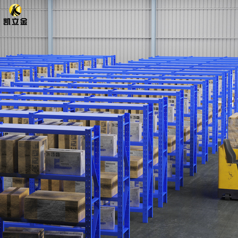 仓储货架展示架自由组合置物架家用仓库库房金属加厚轻型铁架子