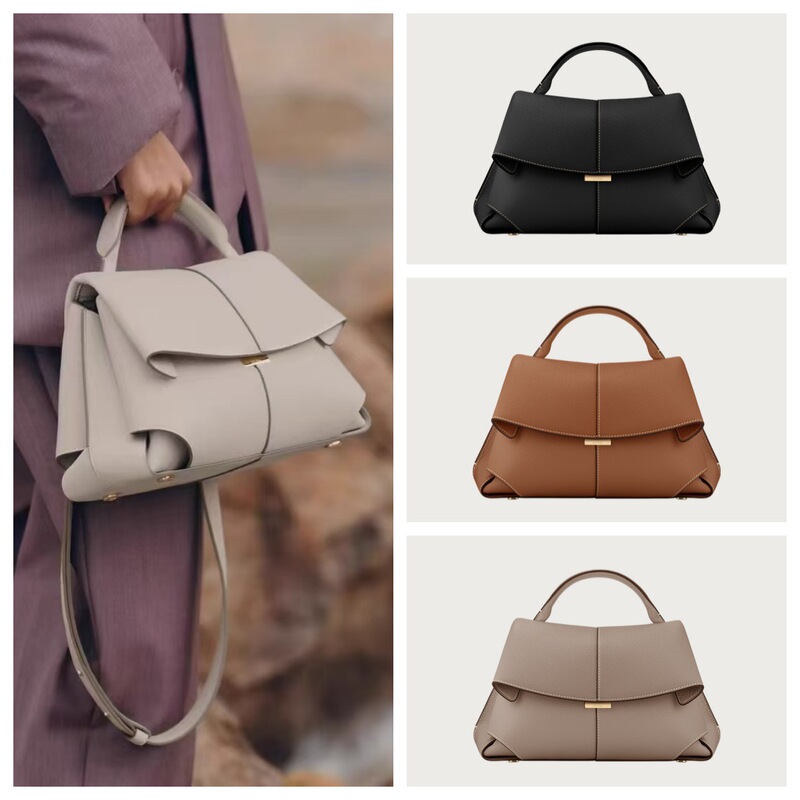 【】Polene Smiling Bag New Genuine Leather Tote Bag Fashionable Shoulder Handbag Crossbody Bag Versatile 【】Polene Smiling Bag New Genuine Leather Tote Bag Fashionable Shoulder Handbag Crossbody Bag Versatile
