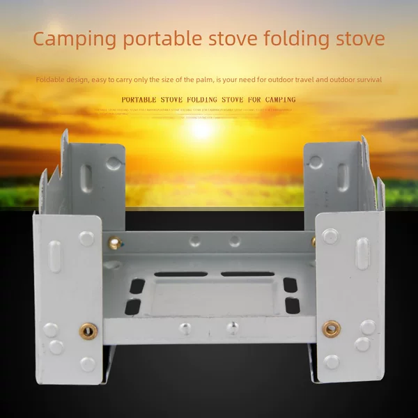 Yuqing German alcohol stove camping portable folding stove card stove outdoor small stove solid stove stove stove travel
