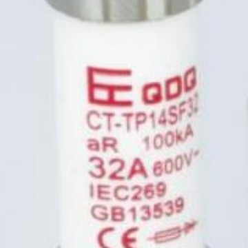 侨电RS16圆柱熔断器带撞击器CT-TP14SF63陶瓷保险丝14*51熔芯