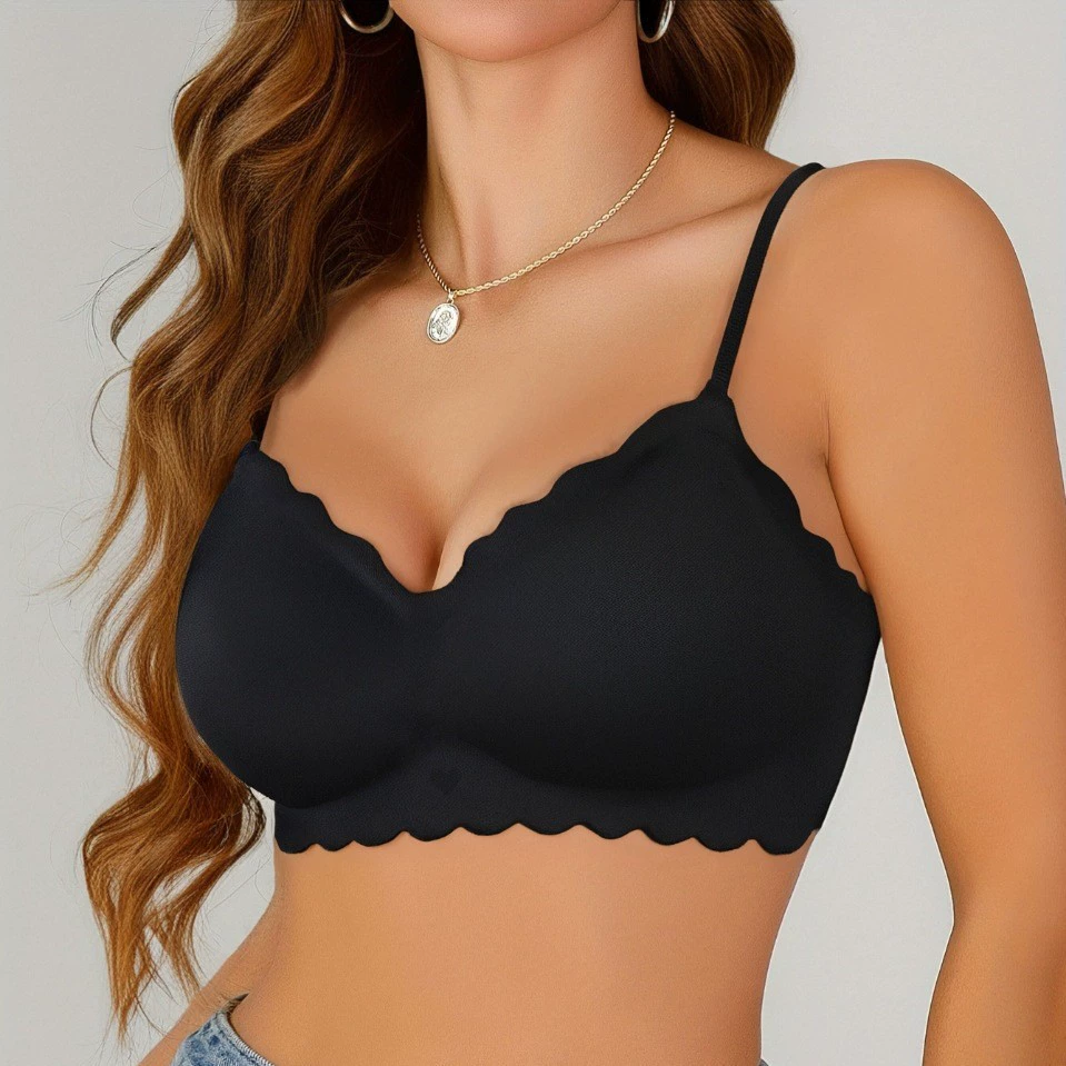 Straps, underwear, supporting push up bra, wireless bra, beautiful back
