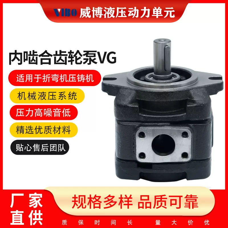 厂家供应 铸铁齿轮泵 内啮合齿轮泵VG系列  量大价优