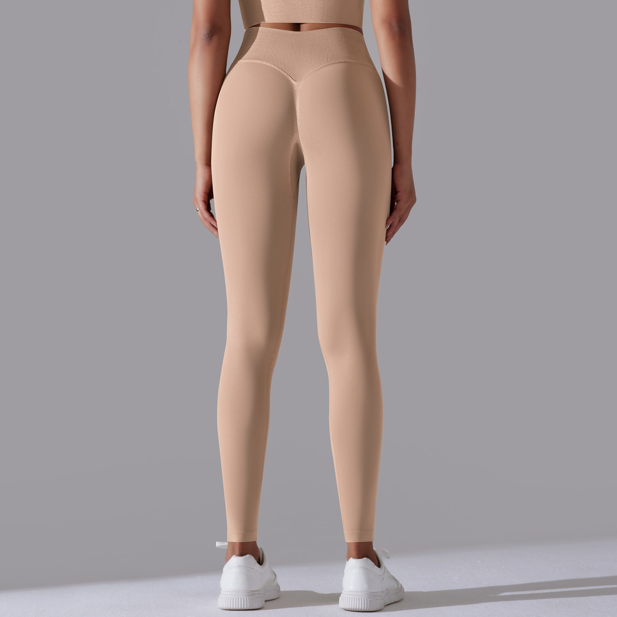 Simple Style Sports Solid Color Nylon Cotton Blend U Neck Tracksuit Vest Jogger Pants Leggings display picture 159