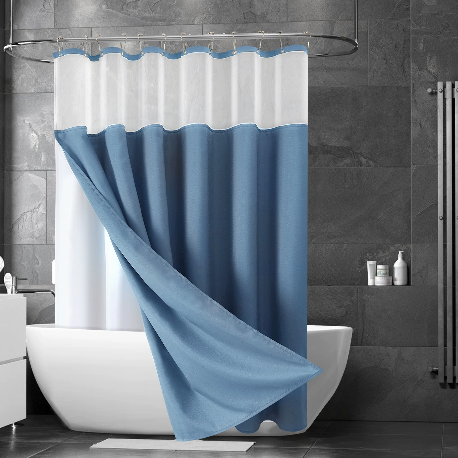 Bamboo waterproof curtain, Amazon, (Cross-border trading)