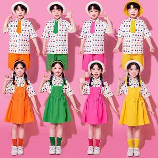 Children's Day Costumes Boys and Girls Cheerleading Costumes Primary School Games Opening Ceremony Kindergarten Class Costumes