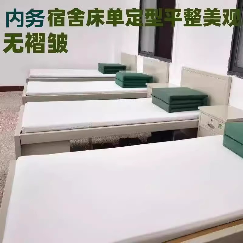 standard hard wool felt mattress bed sheet artifact support wrinkle-resistant interior felt mattress white mattress military