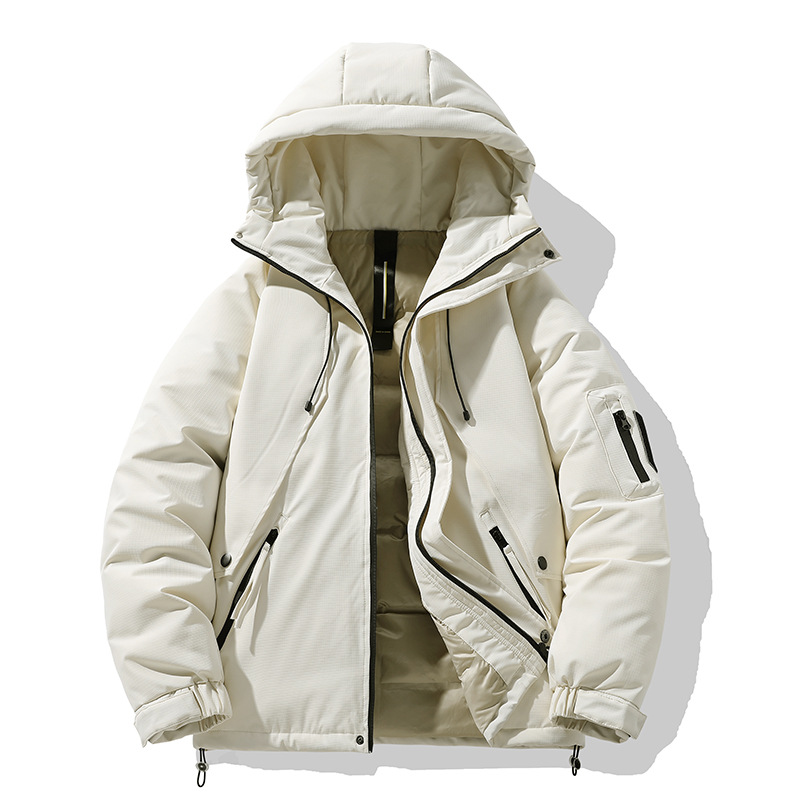 Stormtrooper Outdoor Daunen Herbst und Winter neue Mode lässig vielseitige Jacke, trendige lose Paar dicke Jacke Männer_voghion.com