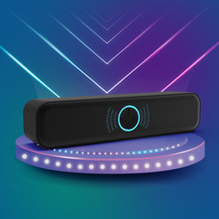 Computer Speakers Desktop Home Desk Laptop Speakers Wired Long Bar Subwoofer Amplifier