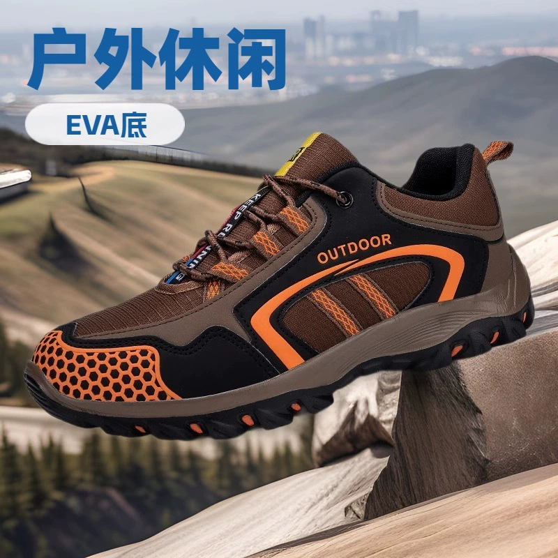 Мужская обувь, уличная рабочая обувь, трансграничная европейская и американская легкая уличная обувь большого размера, повседневная уличная обувь