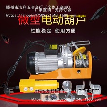 廠家微電微型電動葫蘆高耐久低噪音鋼絲繩提升機電動葫蘆批發