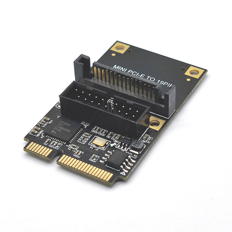 MINI PCI-EתUSB3.2 GEN1ǰ��19��5Gbps��չ��2��ת�ӿ�֧�ְ��