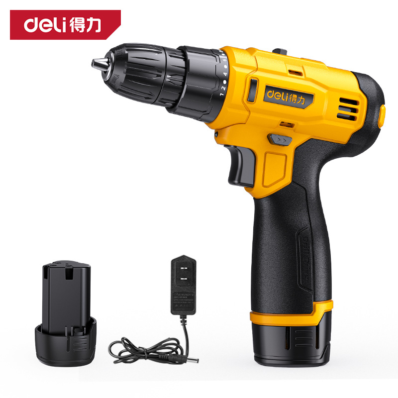 Perforación eléctrica multifuncional, destornillador eléctrico de litio, herramienta de rotación eléctrica, taladro de pistola, taladro de mano de perforación de carga doméstica