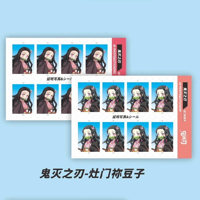 Аниме-периферийная фото-наклейка ID-наклейка Kakao Hinata Shoyang Xia Yujie Пират DIY наклейка 2 фотографии