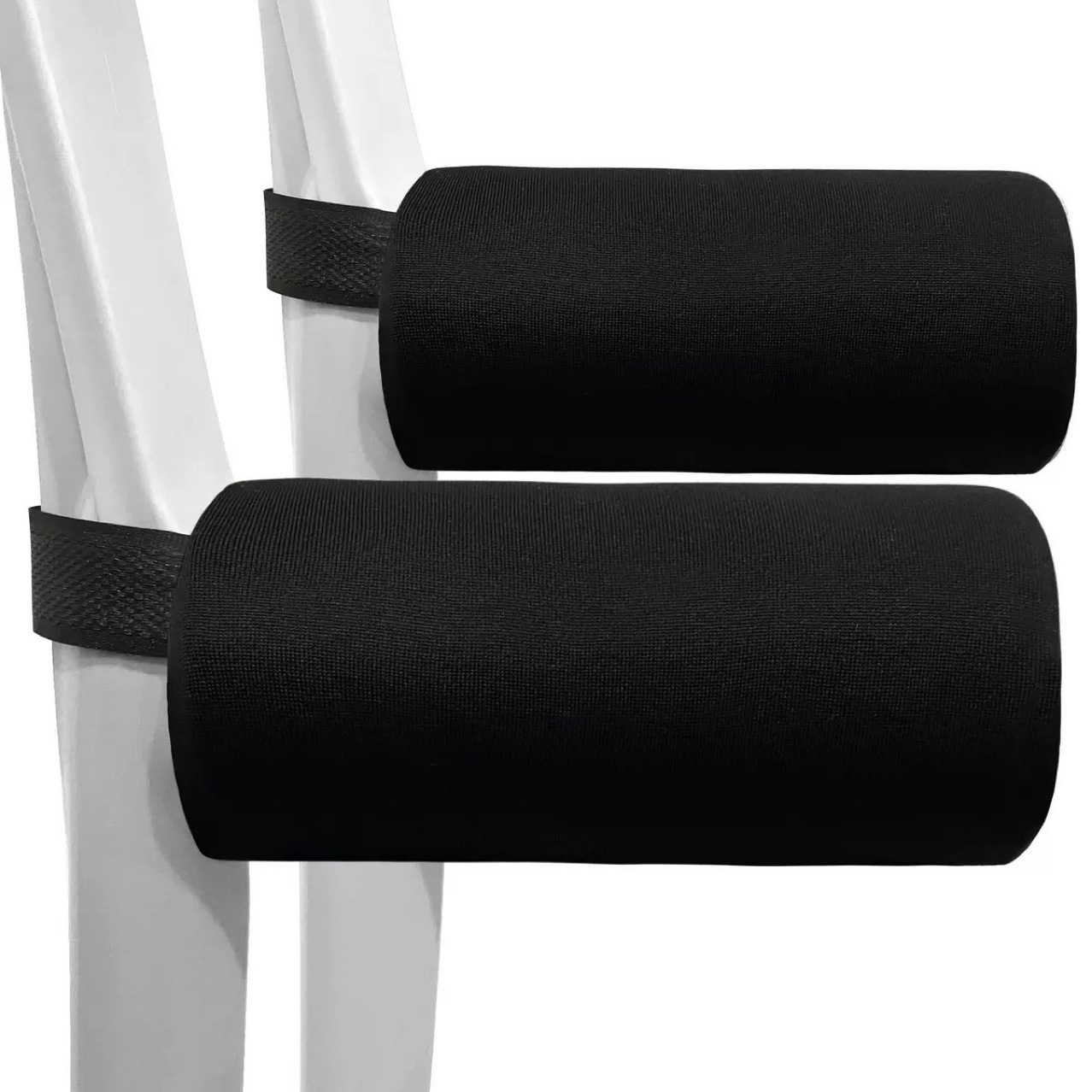 Forearm crutch pads, handle grip covers, crutch armrest pads, including a set of two protective pads with replacement sponge inserts