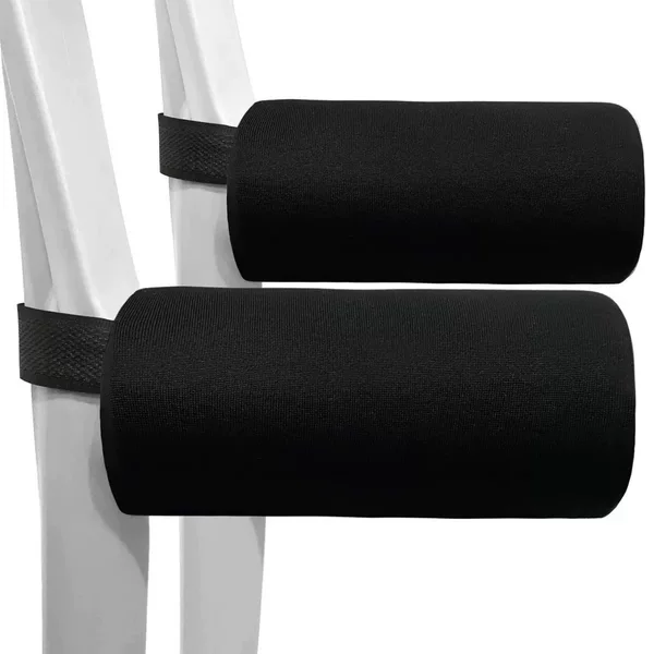Forearm crutch pads, handle grip covers, crutch armrest pads, including a set of two protective pads with replacement sponge inserts