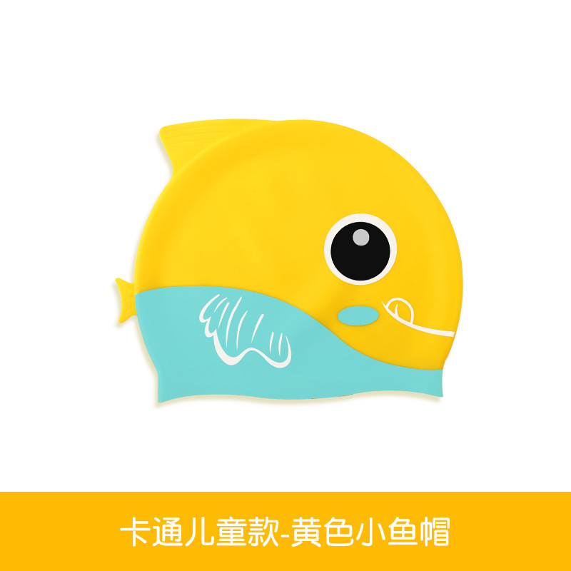 Gorro de Natación de Silicona para Niños con Dibujos Animados para Piscina image 9