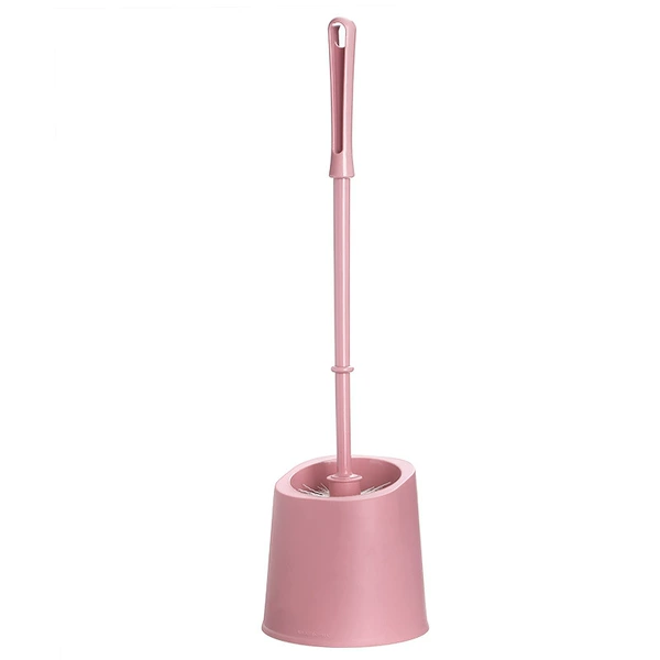 Round toilet brush base-pink