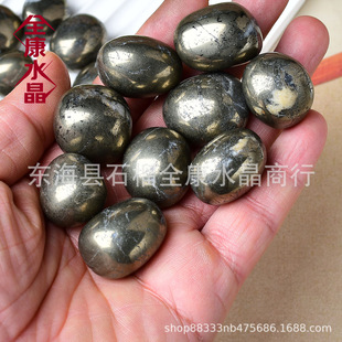 ��Ȼ�S�~�V�Lʯ Chalcopyrite Tumbled Stone�羳���N