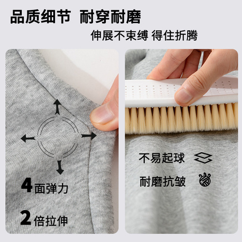 2026 new children's cotton pants, children's wear sweatpants, middle-aged children, autumn all-matching pure color pants for boys and girls