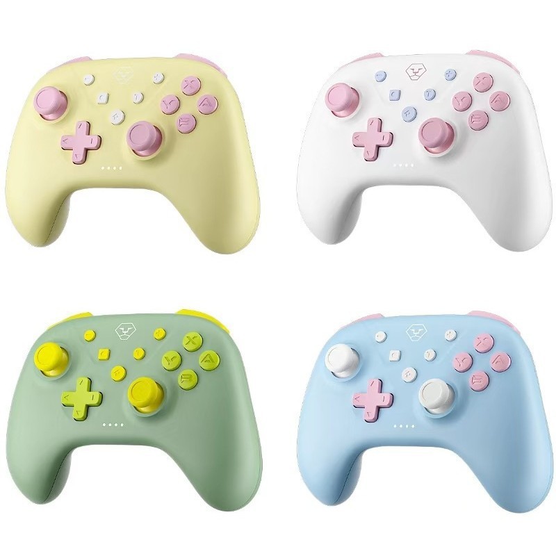 Control de Juegos Inalámbrico Somatosensorial Bluetooth ABS para Switch, PC y Steam