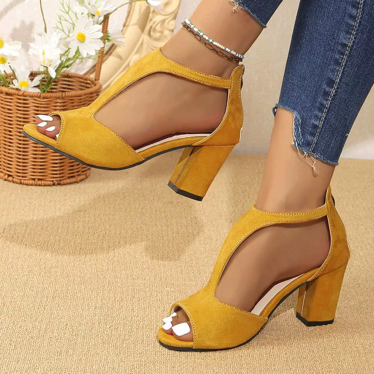 Европейские и американские простые и модные сумки на молнии и туфли для рыбьего рта женская летняя внешняя торговля