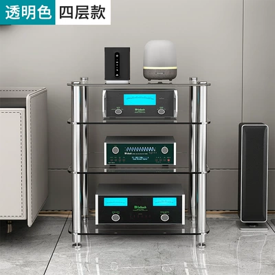 Rack Single-Layer Amplifier Rack – Electric car big tripod - four-layers-of-transparent-glass