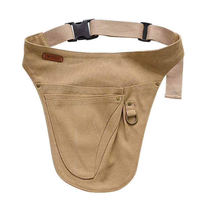 Delantal de lona de Amazon transfronterizo herramienta bolsa de cintura spot al por mayor multibolsillos reparación de electricista almacenamiento cintura delantal