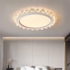 現代のシンプルで軽い豪華な寝室の天井灯LED円形の目の本の部屋の明かりの新型の家庭用スマートな部屋の照明
