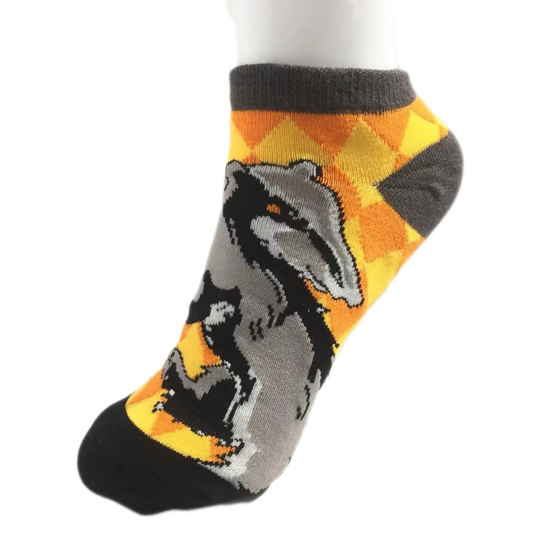 Película periférica logo calcetines cortos calcetines de tobillo hombres y mujeres estudiantes calcetines cortos en stock