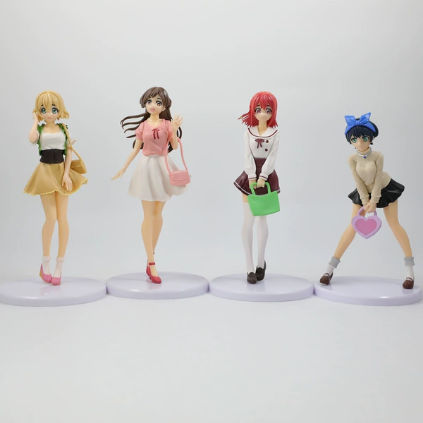 4 types of girlfriends renting [4 photos are the whole set] OPP bag