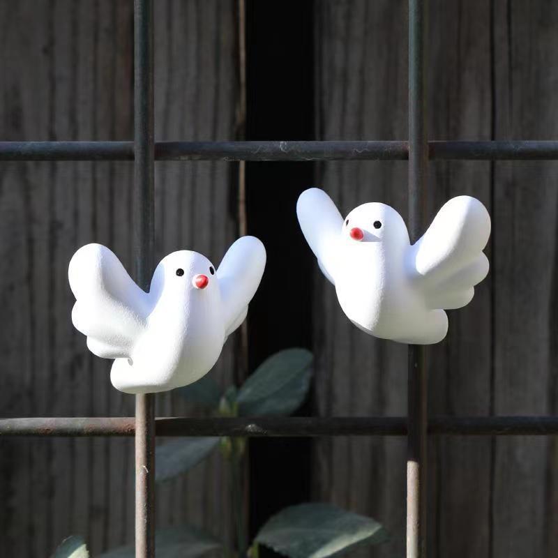 和平白鴿小夜燈生日禮物女生小眾高級臥室裝飾布置ins夜用睡眠