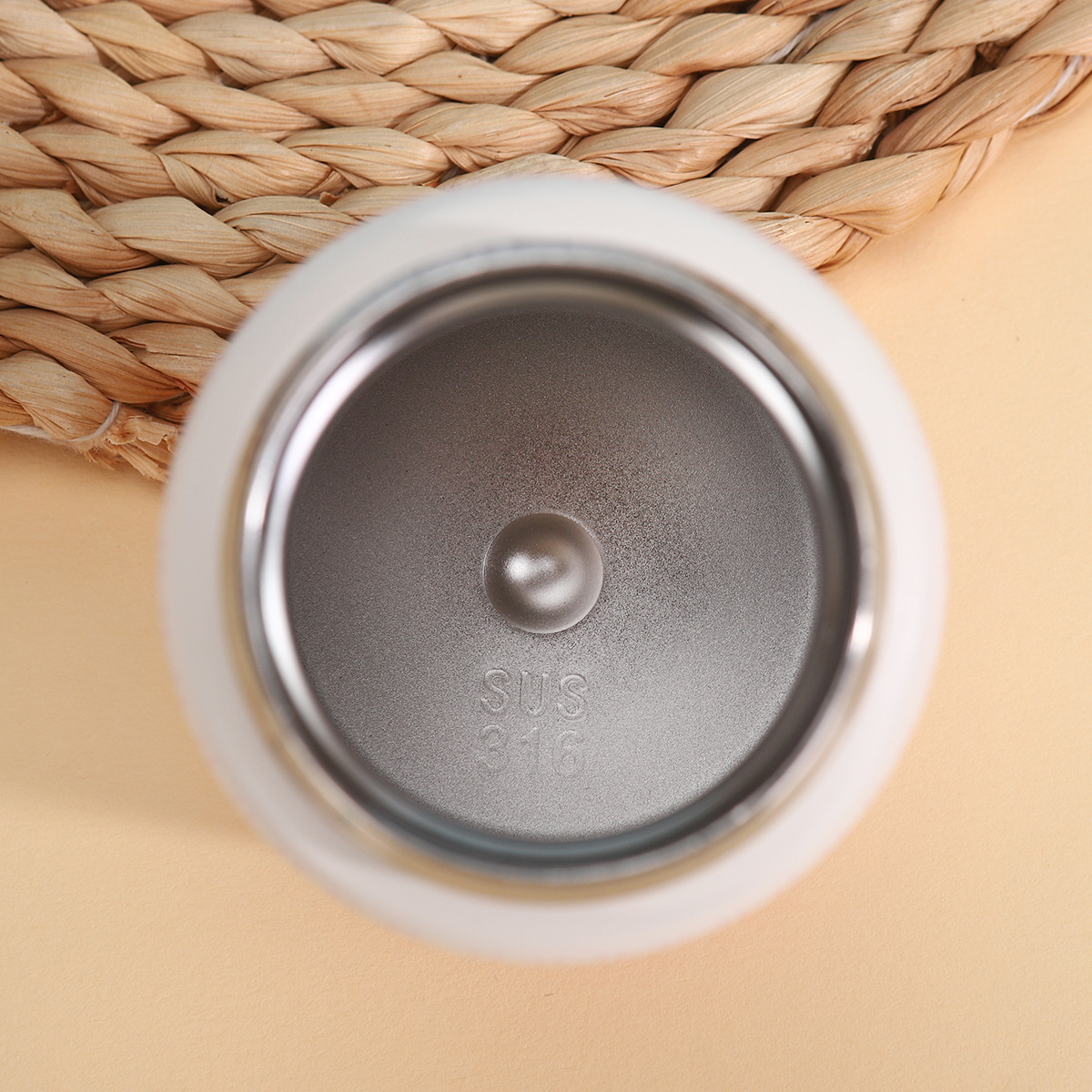 Gourde thermos en acier inoxydable mignonne compacte portable_voghion.com