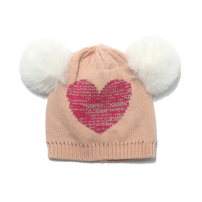 Warm Knitted Wool Hat For Women And Girls Simple Solid Colour_voghion.com