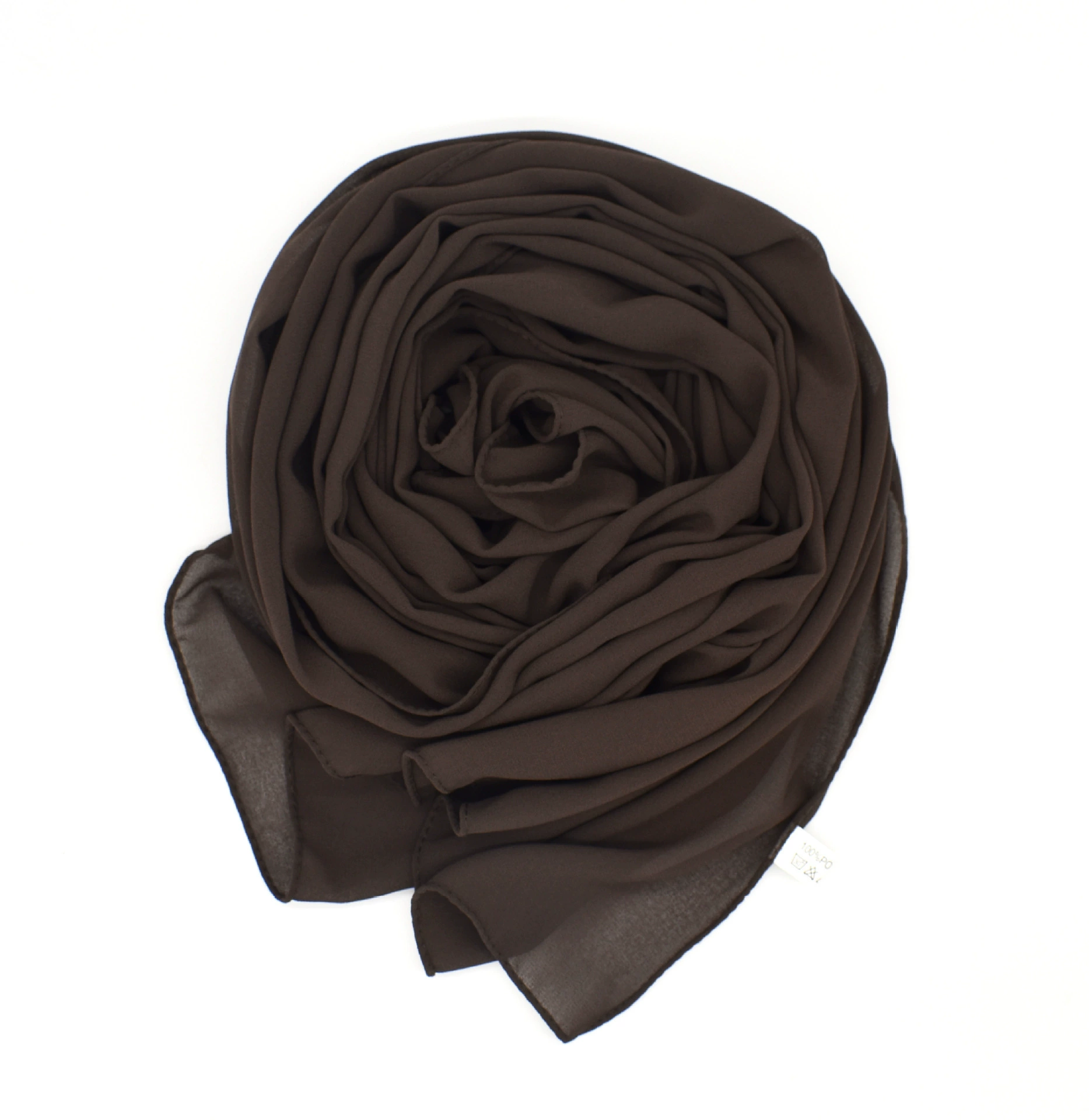 Жемчужный шифоновый хиджаб-с scarf, 170 см, легкая головная повязка в малайском стиле для женщин