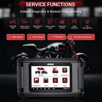 ancel MT510 motorcycle diagnostic Avtomobil diaqnostika alətləri