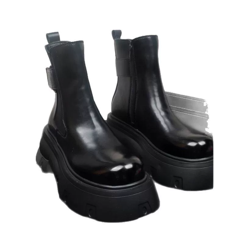 Martens, warm chelsea, keep warm trend low boots, genuine leather